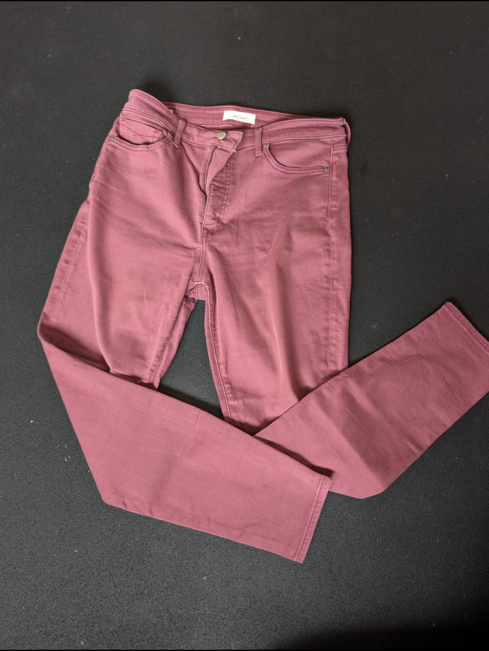 Revtown Women's Mauve Skinny Jeans